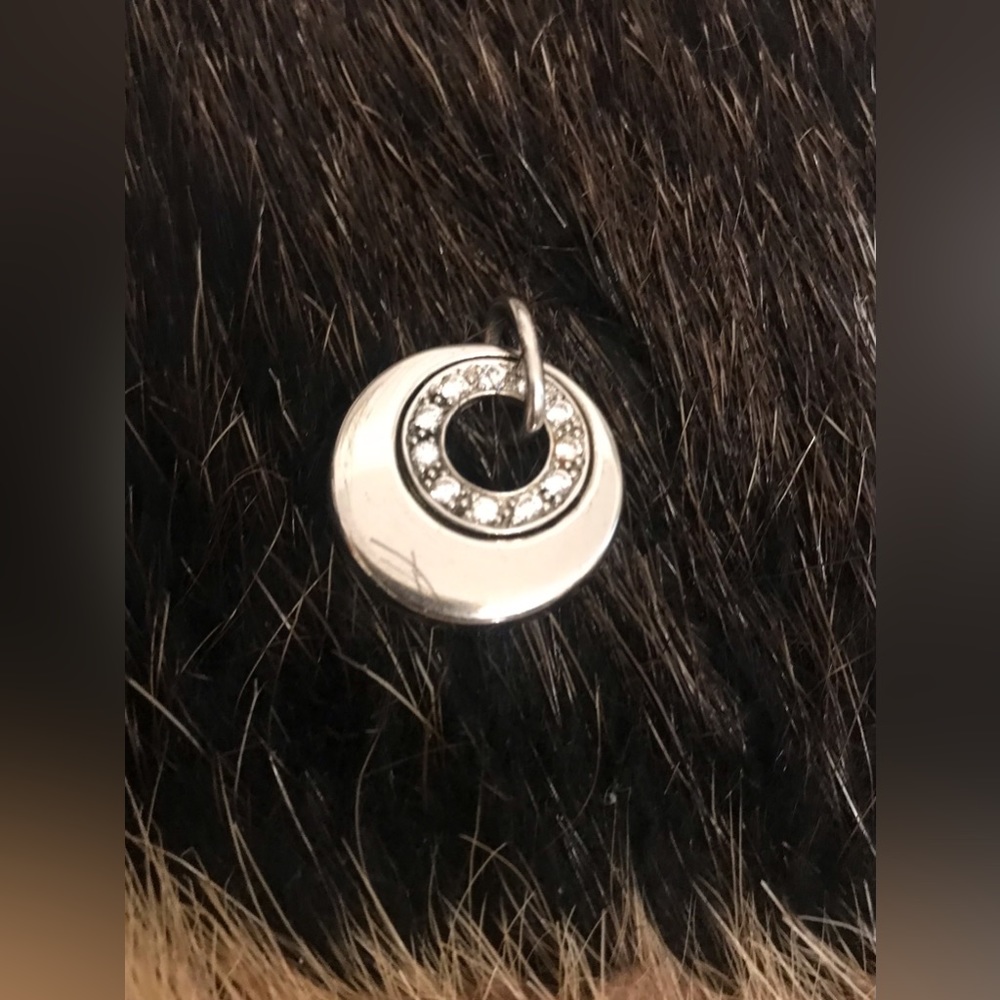 ELLE 925 Silver Pendant • diameter: 1”